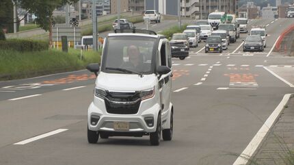 ガソリン高騰で注目の超小型自動車 1キロあたり電気代約1.5円 販売店で