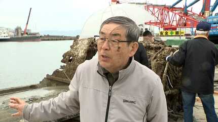 不時着した旧日本海軍の戦闘機「紫電改」 81年ぶりに水中から引き揚げ
