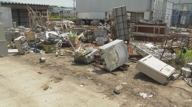 リサイクル業者から電線や給湯器などが盗まれた事件で福井県の男性2人が出頭 警察が任意聴取|TBS NEWS DIG