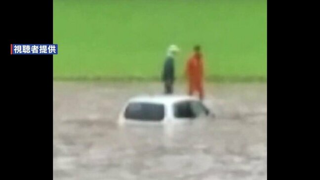 「また熊本で…」線状降水帯の発生で通勤や通学に影響　空が明るくなるほど複数の稲光も|TBS NEWS DIG