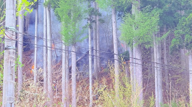 消防団員が消火栓のふたに手を挟まれ負傷　三陸道は大槌IC～山田南IC通行止め続く　山林火災6日目　岩手|TBS NEWS DIG