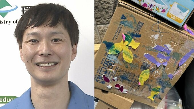 【ごみ清掃芸人】　工作したダンボールは「クレヨンの油成分が再生紙として適さないので、その場合はダンボール資源回収ではなく、可燃ごみになります！」【マシンガンズ滝沢】|TBS NEWS DIG