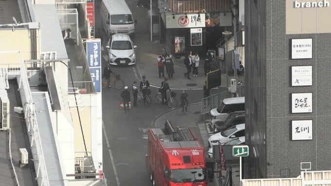 【速報】岡山市中心部で飲食店から出火　消火活動中|TBS NEWS DIG