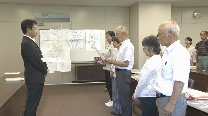 風力発電設備巡って地域住民らが要望書提出　山口県|TBS NEWS DIG