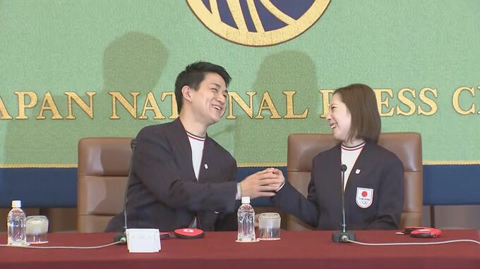 “りくりゅう” 2人の関係性を問われると…｢ご想像にお任せします（笑）｣ アメリカ横断はペアじゃない？4年後は？　|　名古屋・愛知・岐阜・三重のニュース【CBC news】 | CBC web