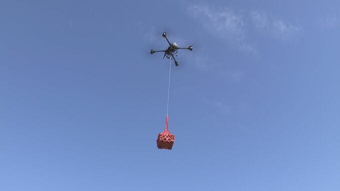 能登半島地震受け“ドローンによる物資輸送”体制構築へ「大きな意義がある」山口県などが実証事業　|　山口のニュース・天気・防災｜tys NEWS｜ｔｙｓテレビ山口