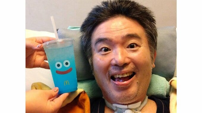 【ニャンちゅう】　声優・津久井教生さん　「顔がシュワ〜〜っとなりました」「味もしっかりわかって美味しかった」久しぶりの炭酸飲料に舌鼓　【ＡＬＳ闘病】|TBS NEWS DIG