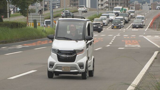 ガソリン高騰で注目の超小型自動車 1キロあたり電気代約1.5円　販売店で問い合わせ殺到　|　大分のニュース｜OBS NEWS｜大分放送