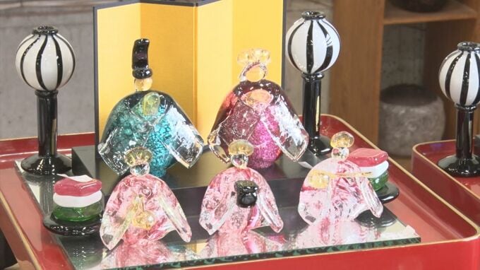 もうすぐひな祭り　注目の「ガラスのおひな様」人気の理由は？　製作の様子を見てみると…　|　BSSニュース | BSS山陰放送