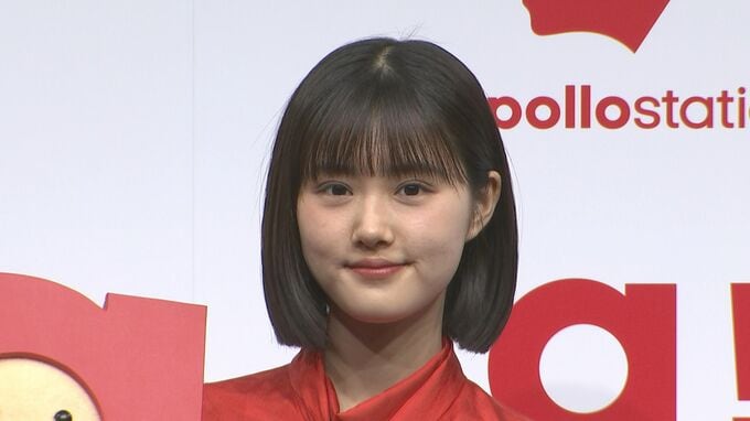 【 原菜乃華 】今年の漢字は『朝』「朝ドラに出演して、声をかけてもらう機会が増えました。」来年の目標も聞かれ「あ、言っちゃった」|TBS NEWS DIG