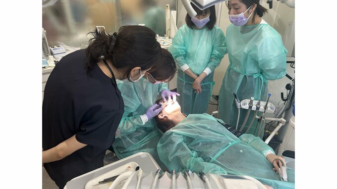 歯科衛生士の「局所麻酔」浸透へ　都内で講習会　歯科医師の高齢化による人手不足が深刻化|TBS NEWS DIG