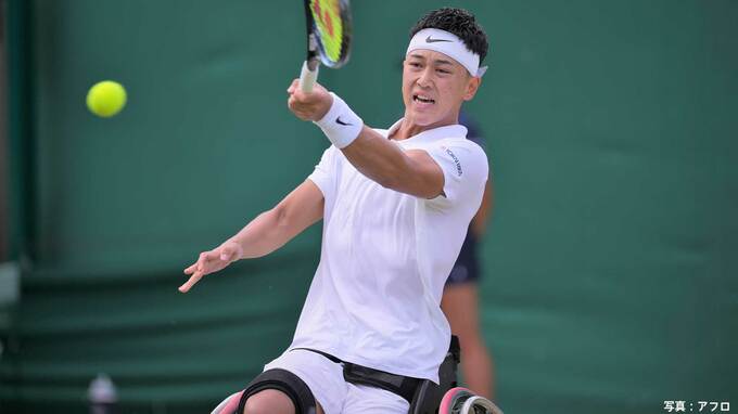 小田凱人、シングルス初戦はストレート勝利 ！ 初出場で頂点へ好発進【パリパラリンピック】|TBS NEWS DIG