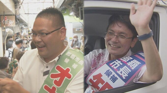 告示迎えた那覇市長選　翁長雄治さん、知念覚さん 両候補の訴えは　|　沖縄のニュース｜RBC 琉球放送