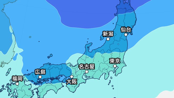 北陸地方では29日明け方にかけ大雪か 警報級の大雪の可能性も…気象庁「大雪と雷及び突風に関する北陸地方気象情報」【雨と雪の最新シミュレーション】　|　愛媛のニュース - Nスタえひめ｜あいテレビは6チャンネル