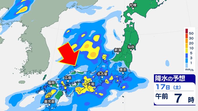 【大雨情報】今週末は各地で雨　週明け19日は“警報級大雨”の可能性も…九州南部は平年より“かなり早く”梅雨入り【気象庁 短期予報解説】雨の最新シミュレーション　|　愛媛のニュース - Nスタえひめ｜あいテレビは6チャンネル