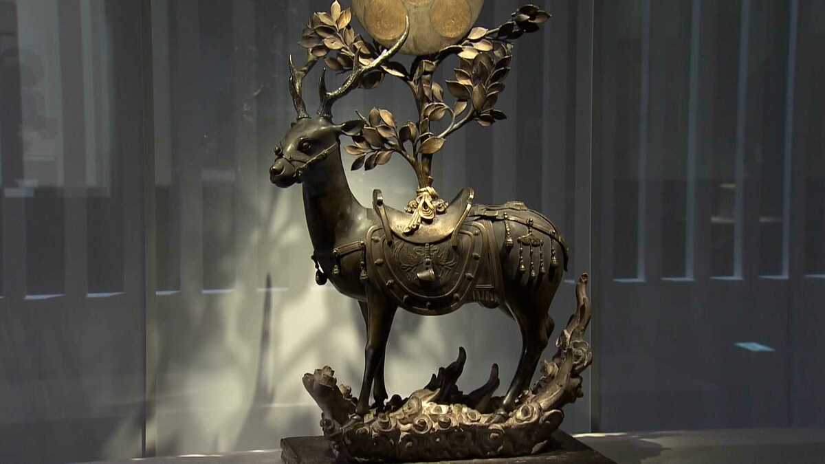 今の時代にも通じるようなかっこよさ」600年以上前につくられた金銅製