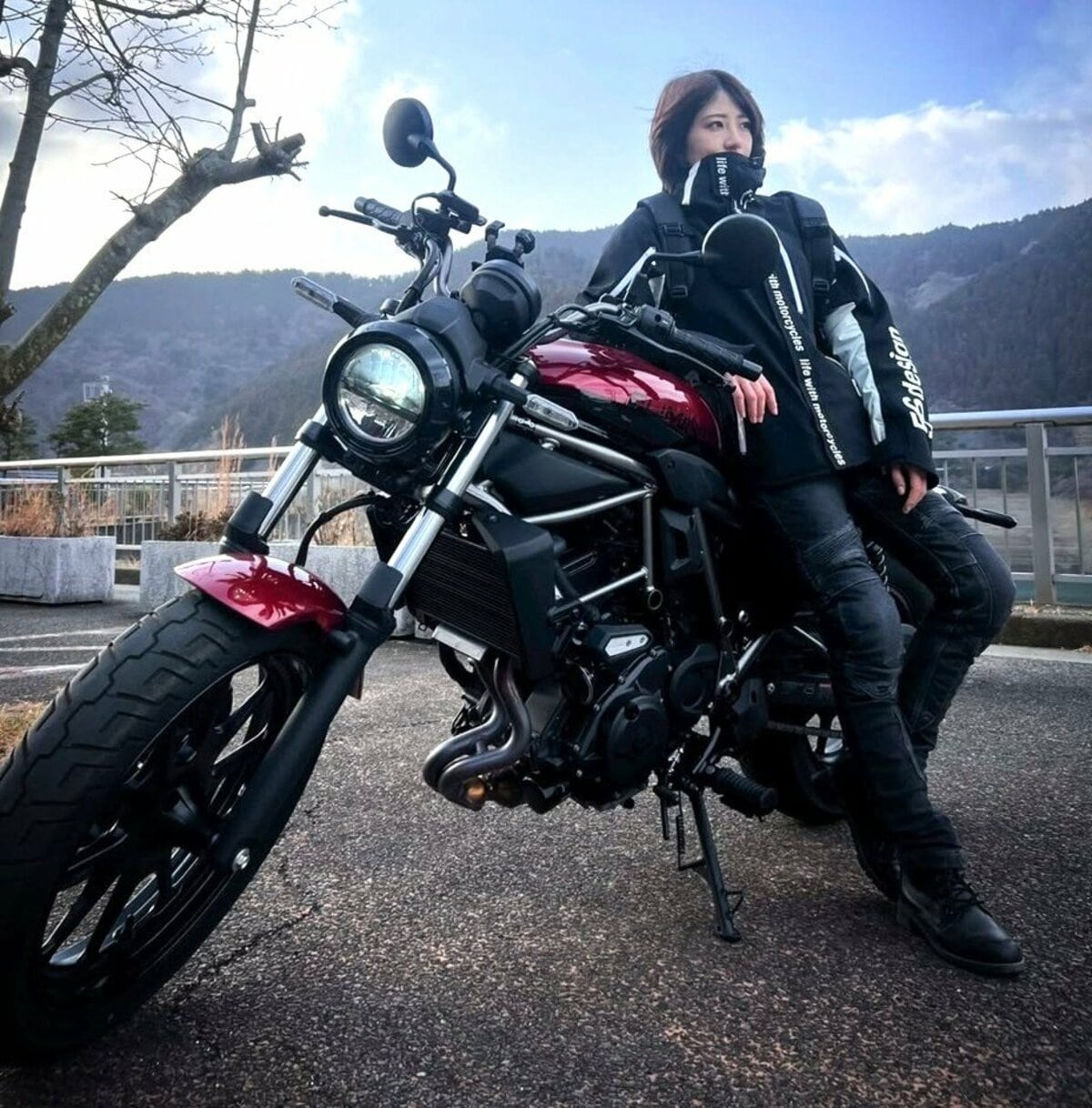 元乃木坂46・若月佑美 】 愛車カワサキ「ELIMINATOR PLAZA EDITION