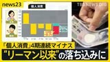 ランチにいくら使っていますか？GDP「個人消費」4期連続マイナス “リーマン以来”の落ち込みに街の声は？【news23】|TBS NEWS DIG