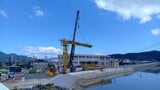 橋の工事現場で足場崩れる 男性作業中2人が川に落下 重傷のもよう 山口・柳井|TBS NEWS DIG