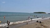 きょうは「海の日」　青島は家族連れでにぎわう　|　MRTニュース ｜ ＭＲＴ宮崎放送