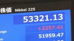 日経平均 午後も一段高 一時2300円以上値上がり アメリカの“イラン攻撃撤退”期待で トランプ大統領はあす国民向け演説へ|TBS NEWS DIG