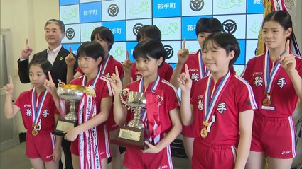 全国大会で九州勢初の制覇 「全日本に入ってしっかりアタックとか決め
