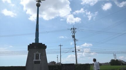 軍艦の砲身取り付けた忠魂碑” 建立100周年で平和への誓い 後世につなぎ
