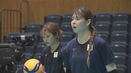 バレー・山田二千華選手(26) 184センチの高身長生かしたブロックと