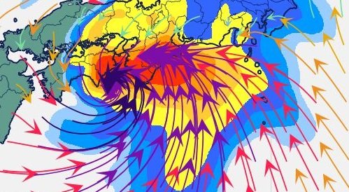 【台風情報】気象庁が関東甲信・東海・近畿・四国に「線状降水帯半日前予測」発表　大雨災害発生の危険度が急激に高まる可能性　台風6号(チャンミー)今後の進路・1時間ごとの雨風シミュレーション|TBS NEWS DIG