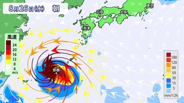 【台風情報】トリプル台風+新たな「たまご」 18号「ソウデル」最大瞬間風速65m/sへ 沖縄直撃のおそれ 19号「ナーラ」20号「ケナリ」21号「アッサニー」へ 8月は相次ぎ台風発生【9月3日までの雨風シミュレーション】※23日午後5時20分現在|TBS NEWS DIG