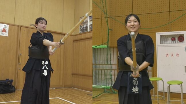 道場ではなく”体育館”のバレー部の隣で稽古…3年連続インターハイ出場の女子高生剣士に…“剣道四段”仕事のあとに稽古に励むアナウンサー剣士　鳥取の女性剣士が挑むのは「日本武道館」|TBS NEWS DIG