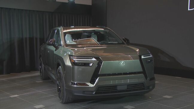 レクサスの新型電気自動車｢TZ｣ “生まれ故郷”で世界初公開 豊田会長｢下山産のクルマでたくさんの人を笑顔に｣ 愛知|TBS NEWS DIG