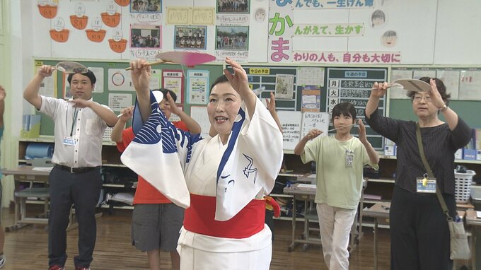 原爆投下の2年後に作られた「長崎盆踊り」小学生が継承しこの夏披露へ　|　長崎のニュース | 天気 | NBC長崎放送
