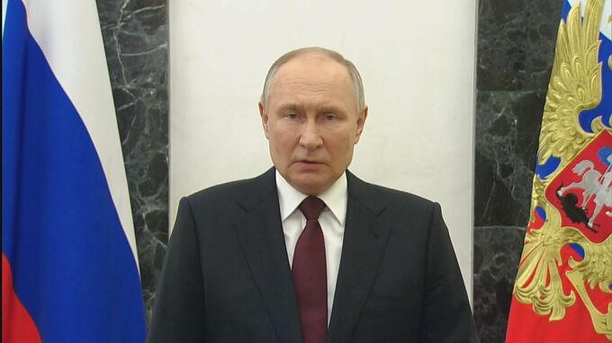 プーチン大統領 侵攻は「祖国を守る戦い」　「祖国防衛の日」でメッセージ 核戦力増強誇示も