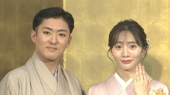 【 能條愛未 】〝入籍しましたと言えることがすごくうれしい〟自身のYouTubeで歌舞伎役者・中村橋之助との結婚を報告|TBS NEWS DIG