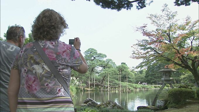 兼六園訪れる外国人客に変化…アメリカからの来園者が台湾を上回る　|　石川県のニュース｜MRO北陸放送