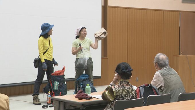 まもなく迎える夏山シーズン前に　安全な登山の基礎を学ぶ　石川・白山市　|　石川県のニュース｜MRO北陸放送