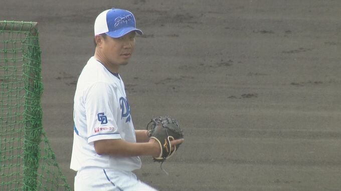 大野 キャンプ初の実戦形式投球「変化球のキレ、精度、クイックはこれから1段階上げていく」　|　名古屋・愛知・岐阜・三重のニュース【CBC news】 | CBC web