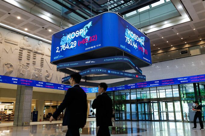 グローバルマネーが韓国株に流入、李在明政権の企業統治改革に期待
