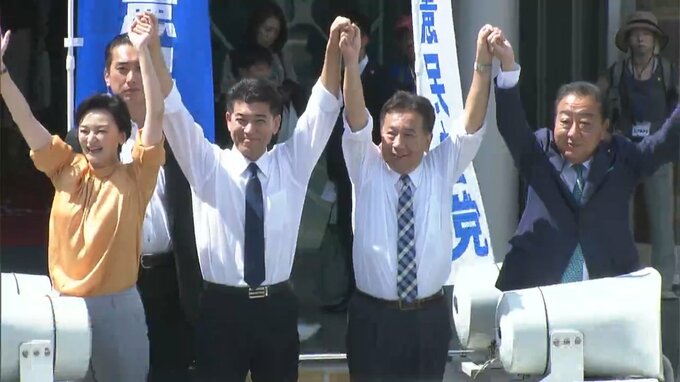 立憲民主党の代表選に立候補した4人が岡山で街頭演説　それぞれが掲げる政策などを主張【岡山】　|　岡山・香川のニュース | 天気 | RSK山陽放送