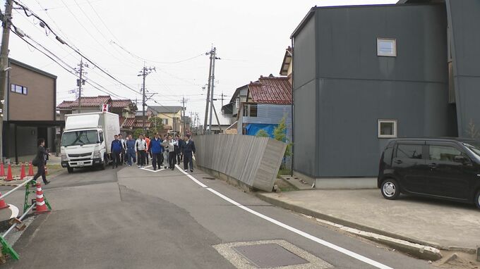 液状化被害の金沢市・粟崎地区 国が2分の1の費用を補助する「宅地液状化防止事業」の活用を市が検討　|　石川県のニュース｜MRO北陸放送