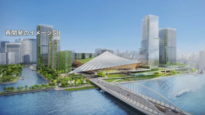 旧築地市場跡地に新スタジアム建設　読売新聞グループ社長「巨人軍の本拠地移転を前提に検討してきたものではない」|TBS NEWS DIG
