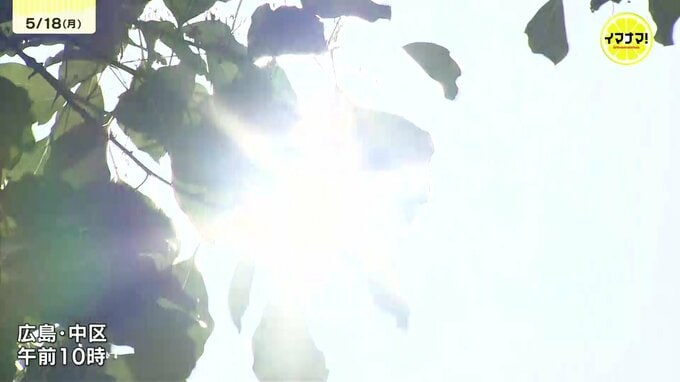5月なのに…「猛暑日」まで一歩手前　連日続く厳しい暑さ　ソフトクリームもあっという間に…　|　RCC NEWS | 広島ニュース | RCC中国放送
