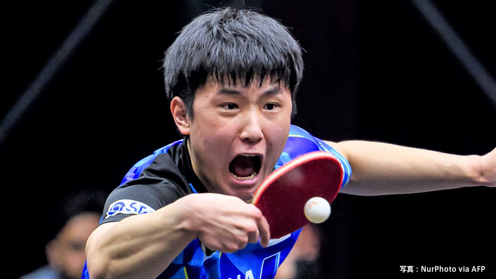 卓球選手　張本智和　缶バッジ　{最終値下げ} 卓球】トップ選手、用具を語る 張本智和編 – 卓球王国