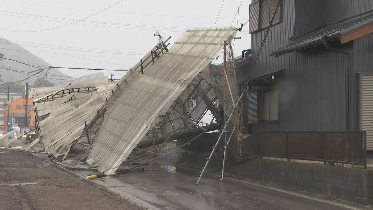 県庁でエレベーター17基が停止 約20分間4人が閉じ込められる プレハブ小屋も倒壊…  東海地方で突然の雷雨