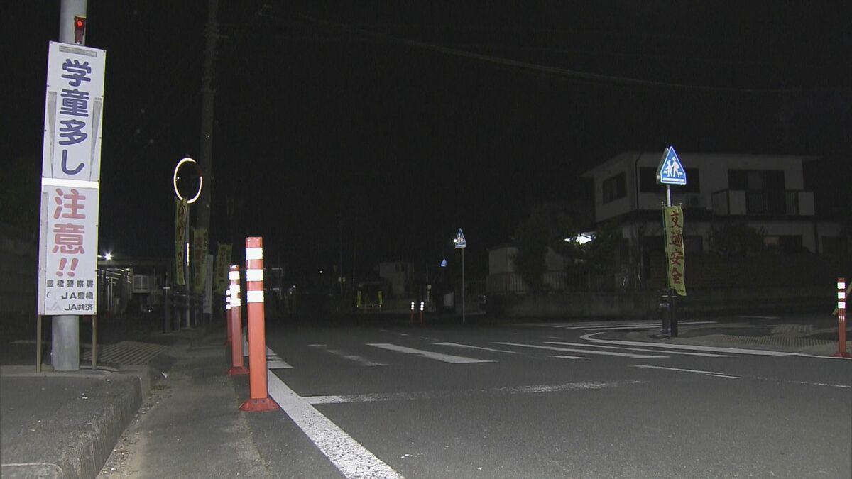 乗用車で6歳の小学生の女の子をひき逃げか　逮捕された79歳の男は容疑を否認　愛知・豊橋市の信号のない交差点
