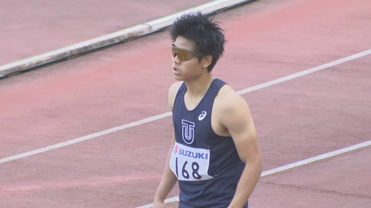 短距離界のホープ、平川慧（うるま市出身） 4×400ｍリレーで日本代表に初選出