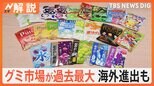 「私の国ではこんなにたくさんない」グミ市場が過去最大に!“日本の駄菓子”海外で人気【Nスタ解説】|TBS NEWS DIG