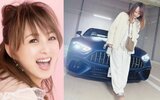 【 渡辺美奈代 】 「代車」は「メルセデス・ベンツ　SLクラス」　運転中の「レアショット」も公開|TBS NEWS DIG