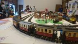 「めちゃくちゃ楽しい」大型鉄道模型の運転会 ヨーロッパのカラフルな車両勢ぞろい 大分 | 大分のニュース|OBS NEWS|大分放送